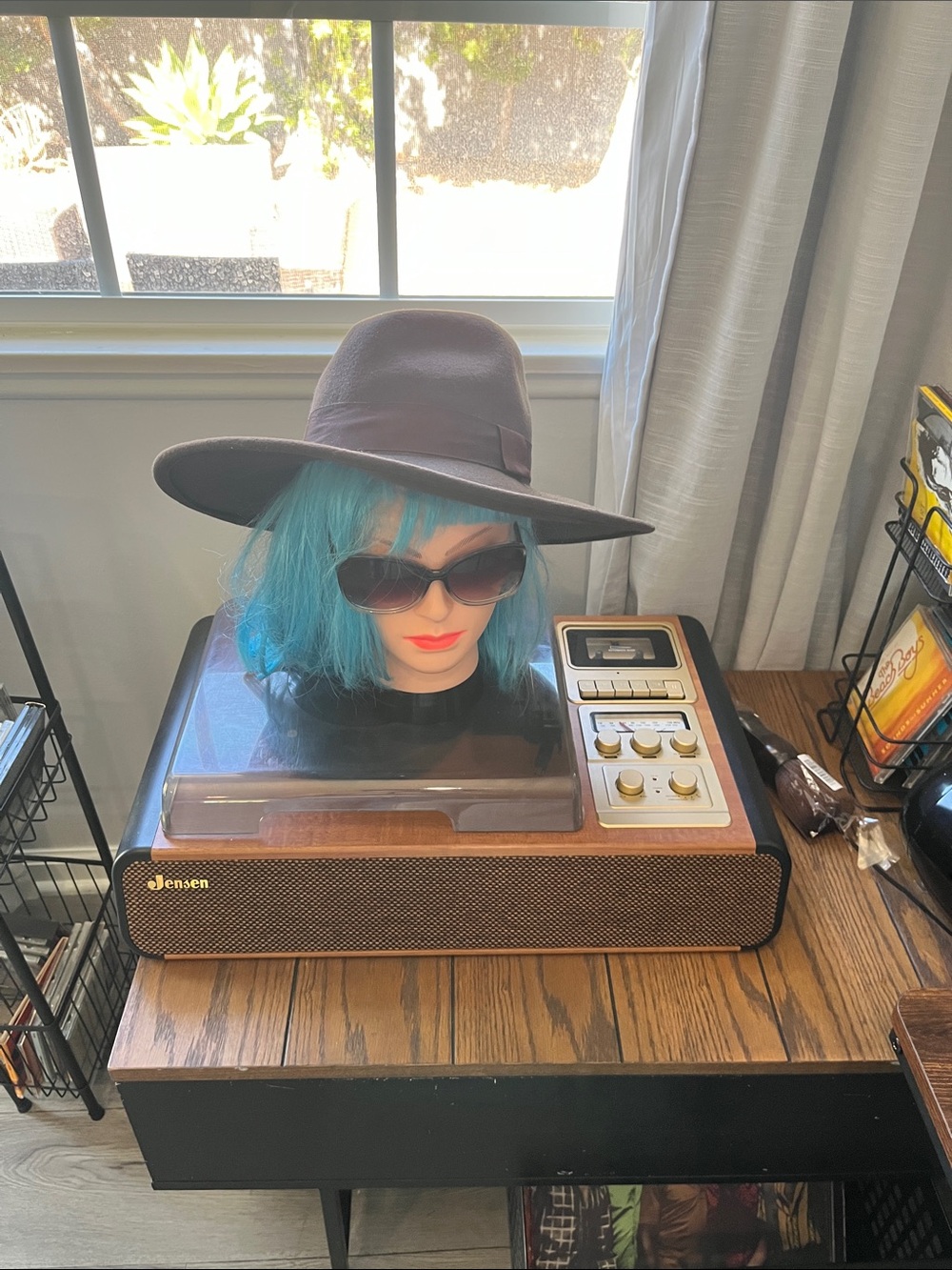H&M brown vintage hat